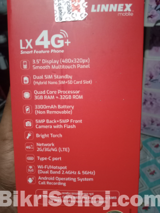 Linnex Lx 4G+3/32